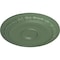 Ekena Millwork Caputo Ceiling Medallion (Fits Canopies up to 6"), Hand-Painted Athenian Green, 24 1/4"OD x 1 1/2"P CM24CAAGF - alternate 4